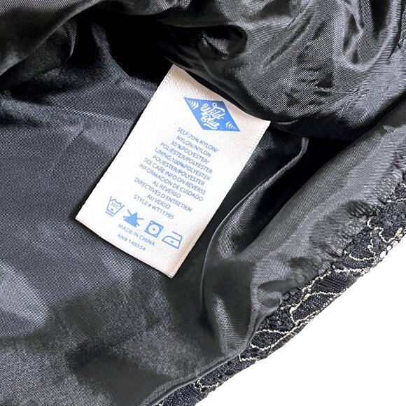 Wild Blue x Sadie Robertson Black Gold Floral Crop Top (medium) - Picture 7 of 8